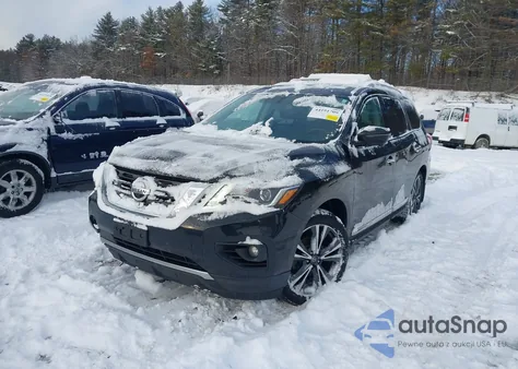 2020 Nissan Pathfinder Platinum 4Wd from USA, damaged, VIN 5N1DR2DM0LC640949